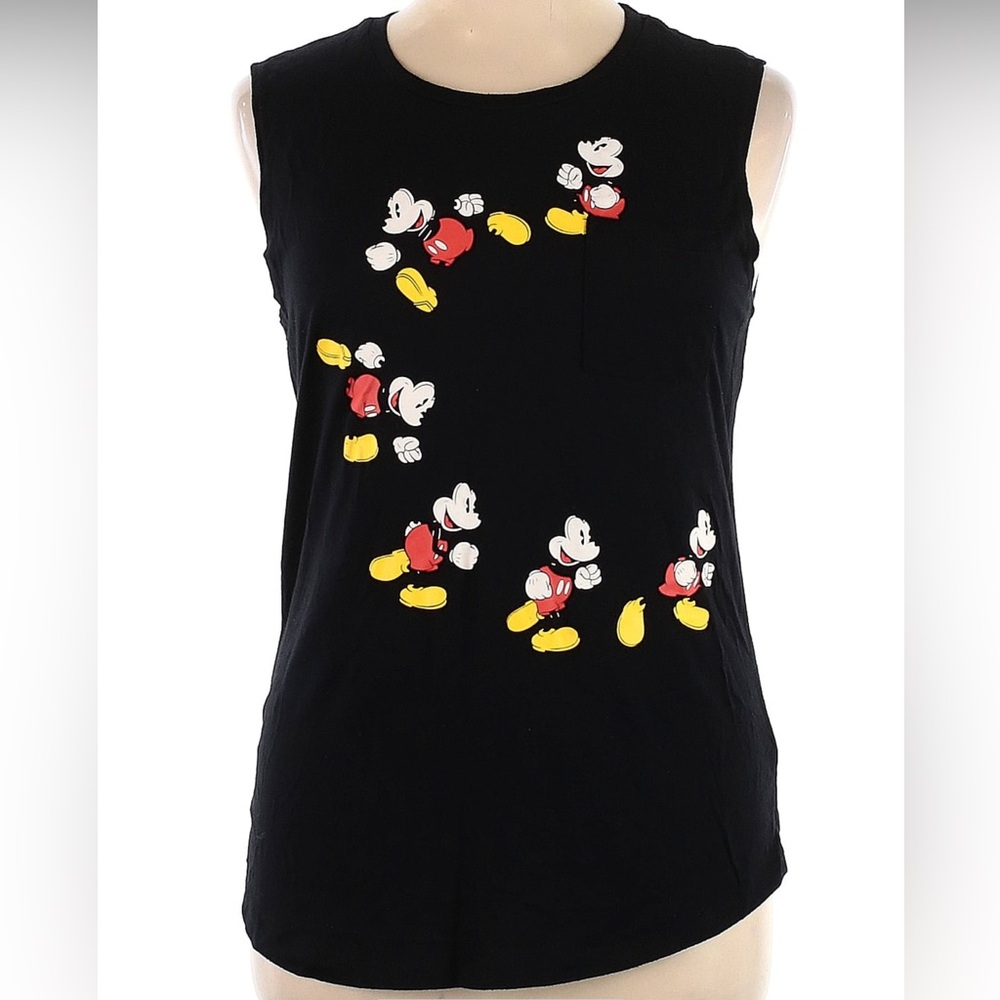 Mickey Mouse Design Sleeveless Shirt Pajama main image 1